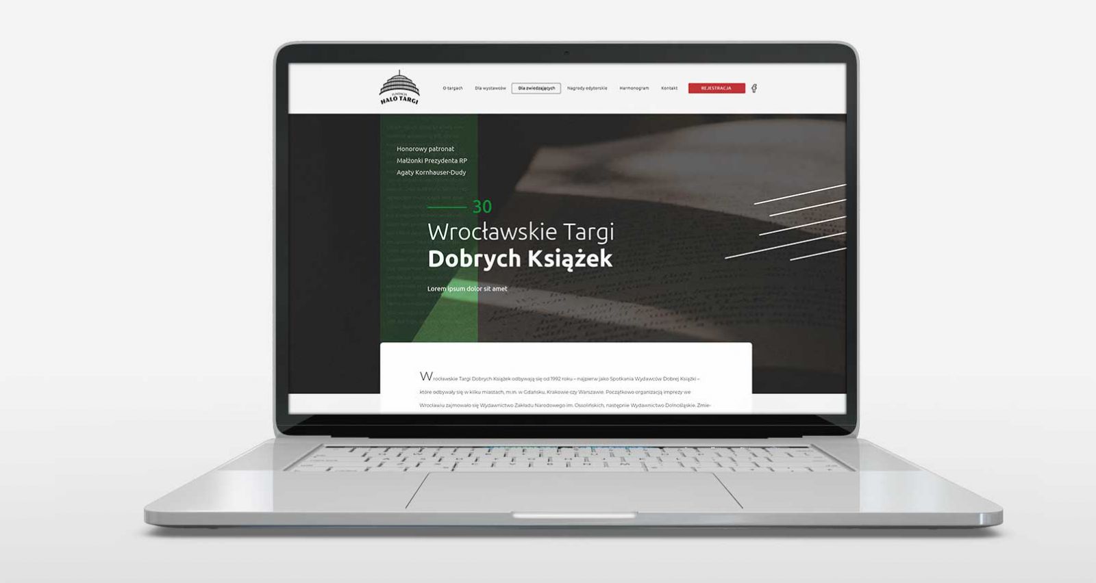 Strony internetowe - Targi Dobrych Książek